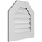 Ekena Millwork Octagonal Top Surface Mount PVC Gable Vent: Functional, w/ 3-1/2"W x 1"P Standard Frame, 20"W x 20"H GVPOT20X2001SF - alternate 4